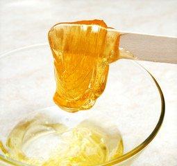 Our organic Sugaring is made from Sugar, water and lemon.