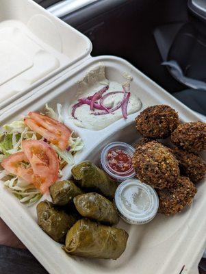 Crispiest and best falafel ever