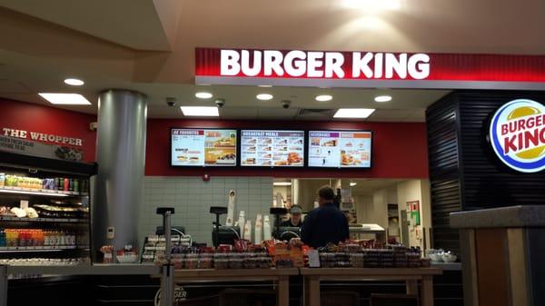 Burger King at the Hickory Run Service Station