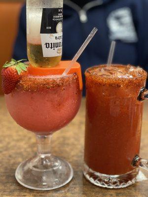 Michelada and Coronarita