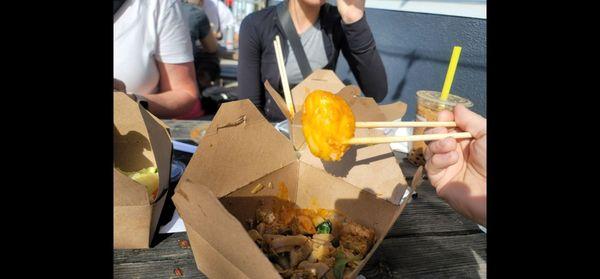 Massaman curry with a huge potato chunk!