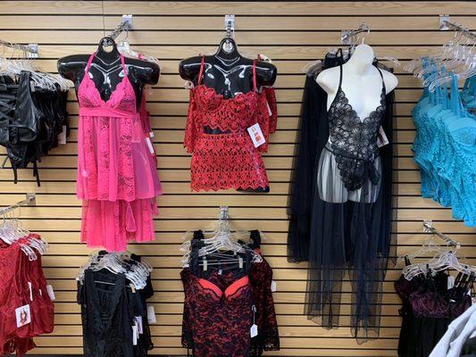 Lingerie wall