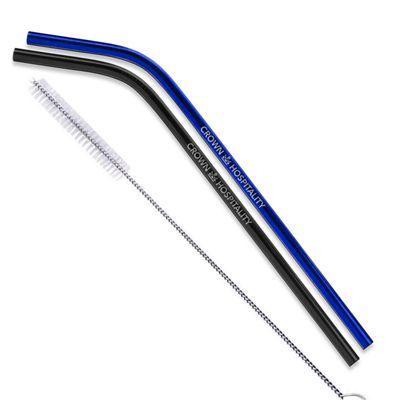 Metal Custom Straws with your logo. Small quanity or imported.  We  love promoting   eco-friendly products!