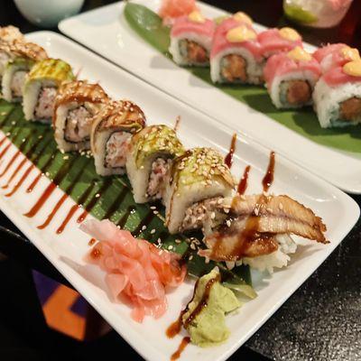 GF dragon & Ahi Tuna Maki @ Lotus Garden