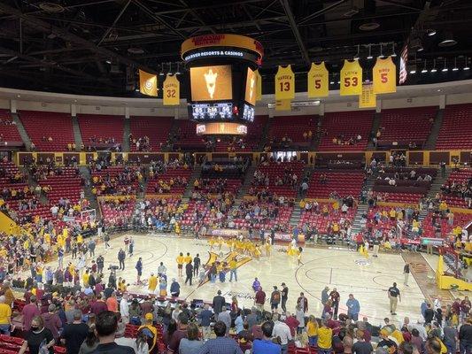 Arizona State vs. Stanford . 5 March 2022. Sun Devils wins!!