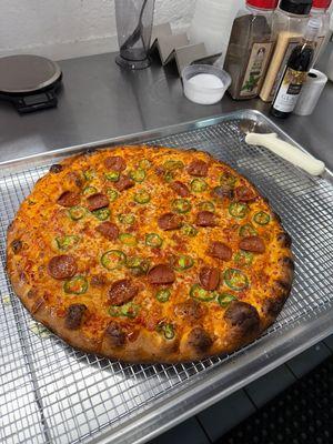 Veggie Pepperoni |HotHoney | Jalapeño