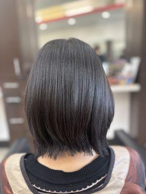 Women 's cut by Shelly