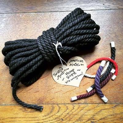 Hemp rope kits from Twisted Monk - now in stock!