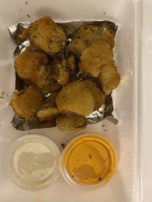 Fried pickles