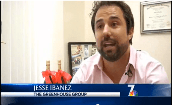 Jesse asked to be a guest speaker on the state of the current real estate market on the local evening news