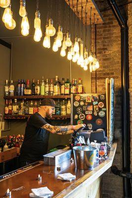 Downstairs bar