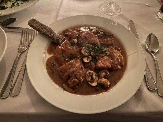 Veal marsala