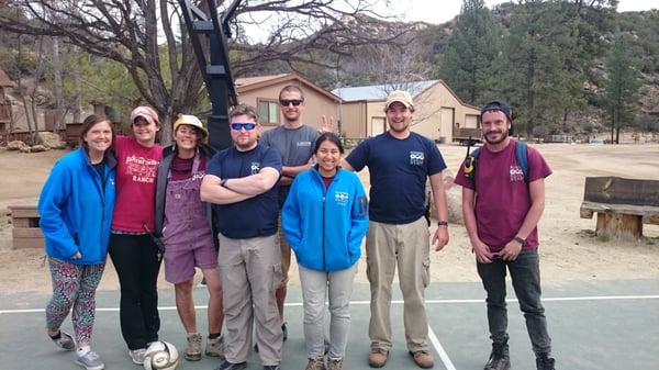 Some of the Naturalist. They are the instructors for hikes , lessons, etc.