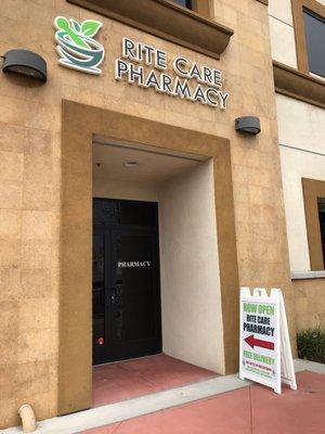 Pharmacy entrance. Other entrance available inside Mayflower Medical Group building.