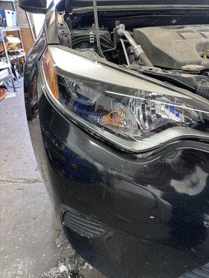 Head light restoration