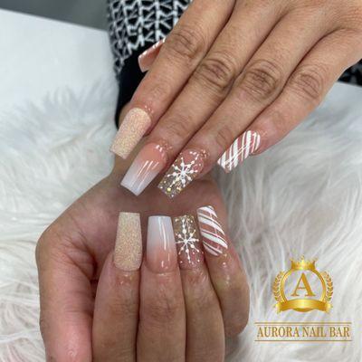 "Nail art is my therapy Feel glamorous and ready for anything with these gorgeous nails.