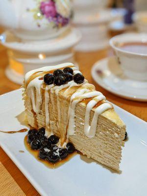 D24. Brown Sugar Bubble Mill Crepe Cake