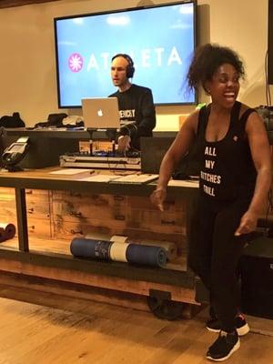 Free TrillFit class with a live DJ on a Thursday night!