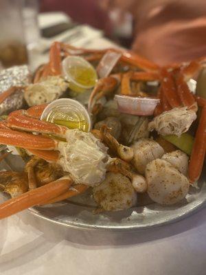 Mad Crabber platter for 2!