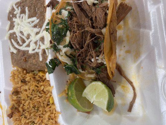 Birria tacos