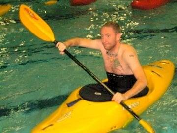 2nd class at indoor pool