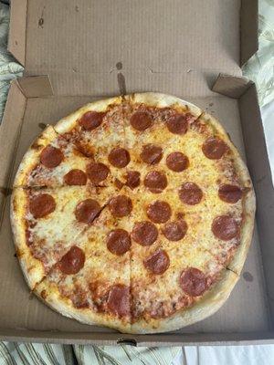 Pepperoni pizza