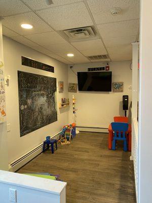 Inside area for kids