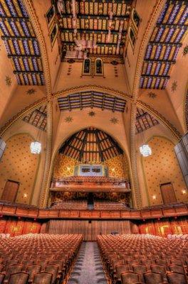 Irvine Auditorium - Seats up to 1259 people.