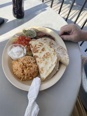 12. Quesadilla Plate