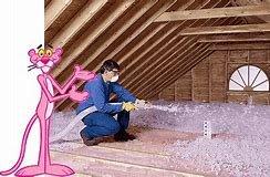 Blown-in insulation