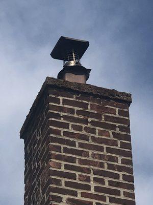 Old chimney cap