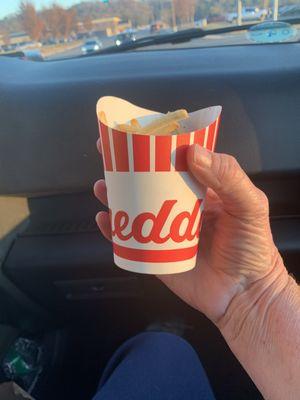 $2.79 for this? How about filling the cup to the top!