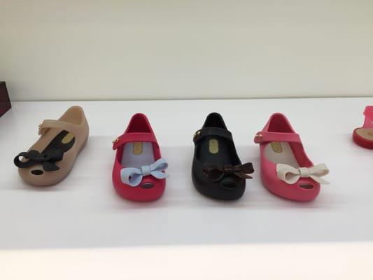 Really cute mini Melissa shoes on sale now