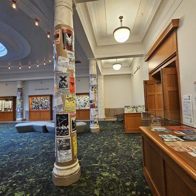 8/29/2024 - Pioneers of Portland Punk exhibit in the Collins Gallery