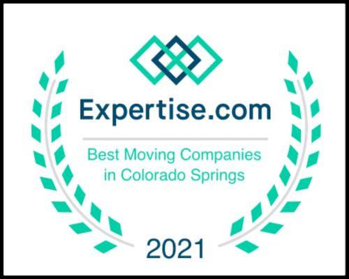 I'm the featured moving company at Expertise.com for 2021