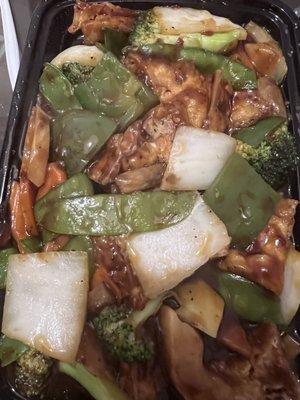 Bean curd Szechuan style