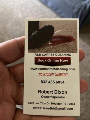 R&R Carpet Cleaning