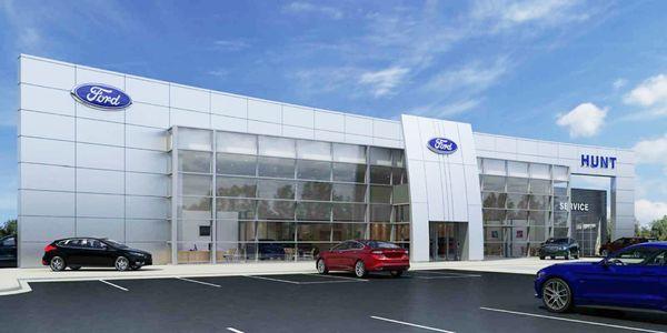 Our New Ford dealership! 625 Garvin Lane, right off exit 6 off  I-65