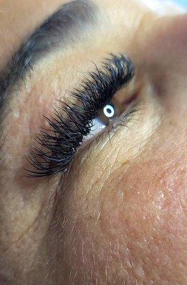 Eyelashes extensions