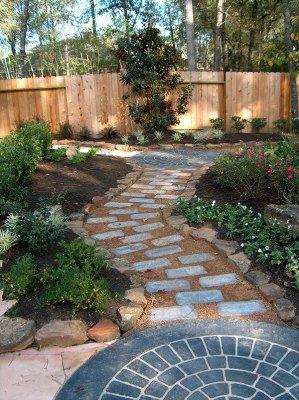 stone walkway