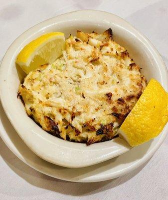 Broiled Crab Casserole With Choice of Side of Pasta OR 2 Veg