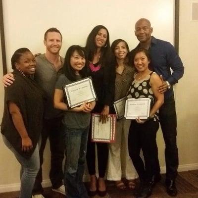 Some of wonderful Law of Attraction graduates!