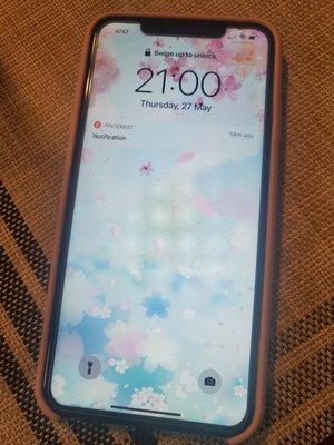 My repaired XS Max screen