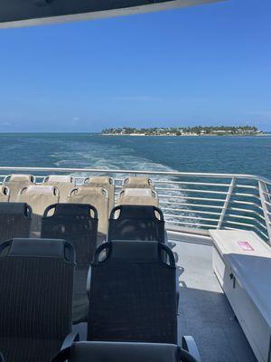 Back of the ferry