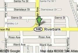 map to our location in Riverbank