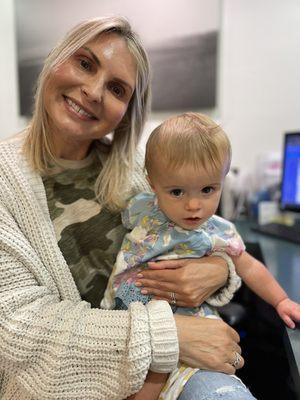 Jodi and the most precious baby patient