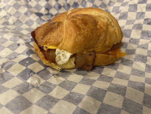 Bacon Egg Croissant