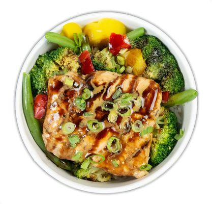 Hot Salmon Bowl