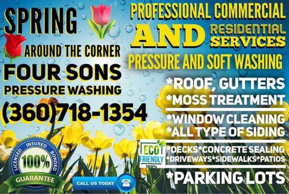 Four Sons Pressure Washing