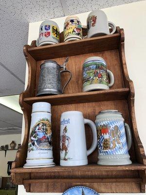 More steins